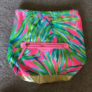 Lilly Pulitzer drawstring bag